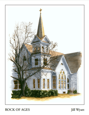 Rock of Ages Note Cards