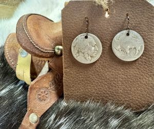 Buffalo Nickel Earrings