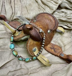 Turquoise and Navajo Pearl Bracelet