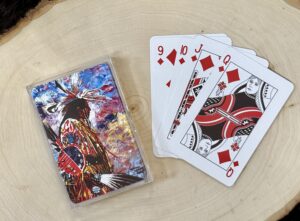 "Sioux Grass Dancer" Playing Cards