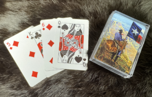 "Rider on the Rim" Playing Cards