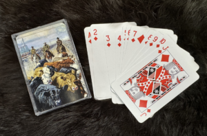 "Back Alley Crowd" Playing Cards