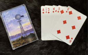 "West Texas Sunset" Playing Cards