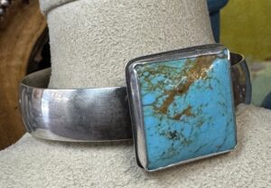 Square Turquoise Cuff