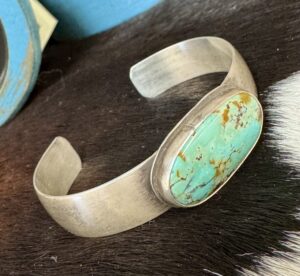Oval Turquoise Cuff