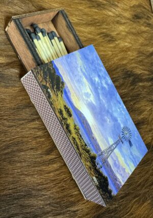 "West Texas Sunset" Match Box