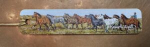 "Wrangler and Remuda" Book Marker
