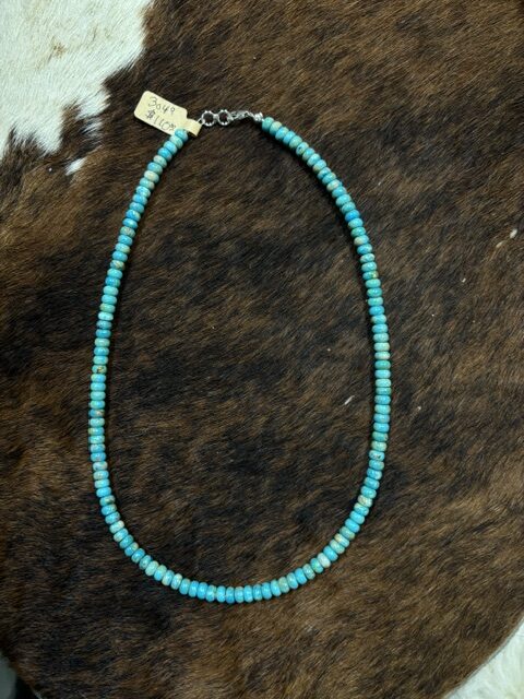 Turquoise Bead Necklace