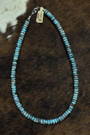 Royston Turquoise Bead Necklace