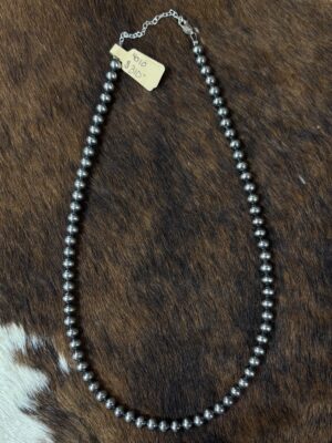 Sterling Silver Pearl Necklace